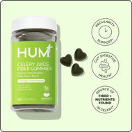 HUM Celery Juice Fiber Gummies